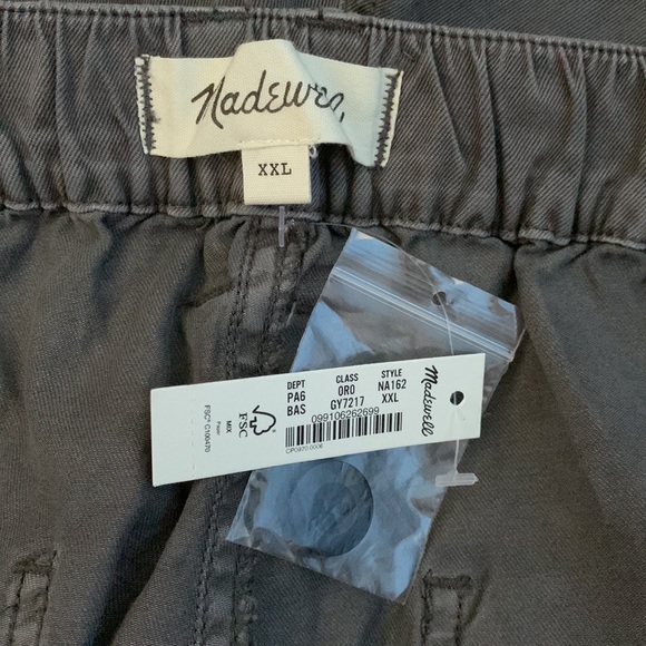 Madewell Belclaire Pull On Shorts High Rise Size XXL - Picture 3 of 8